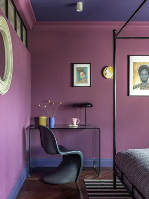 Фиолетовый цвет в интерьере: 6 стильных идей | myDecor