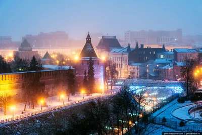 Зимние фотографии Нижнего Новгорода