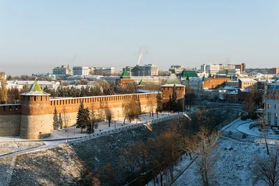 Зимние фотографии Нижнего Новгорода