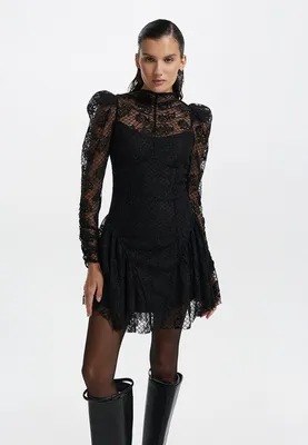 Платье Love Republic, цвет: черный, MP002XW0TXMQ — купить в  интернет-магазине Lamoda
