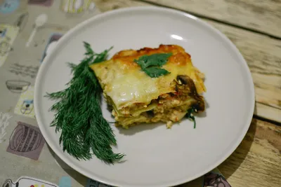 Лазанья с курицей и грибами в томате🍅❤ | Домашний ресторан | Дзен