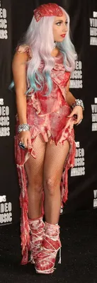 Lady Gaga в мясном платье (10 фото) » Триникси