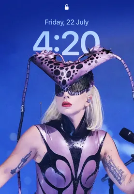 Gaga Daily на X: «Обои Леди Гаги для нового iPhone iOS 16, тема 🧵 https://t.co/80uKvpXsfd» / X