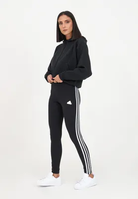 Black high-waisted leggings for women - ADIDAS PERFORMANCE - Pavidas