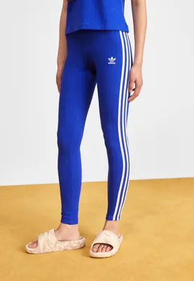 adidas Originals ADICOLOR 70S - Leggings - Trousers - semi lucid blue/dark  blue - Zalando.de