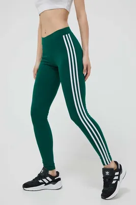 Vibrant Print 3-Stripe Sports Leggings by adidas Sportswear | Look Again