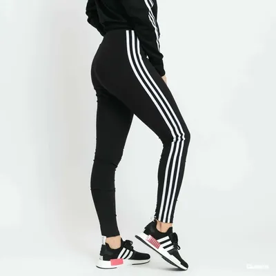 Adidas Originals ADICOLOR CLASSICS 3-STRIPES LEGGINGS Black | eBay