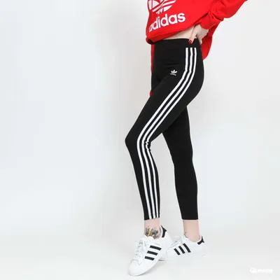 adidas Training Tech Fit 3 stripe leggings in black | ASOS