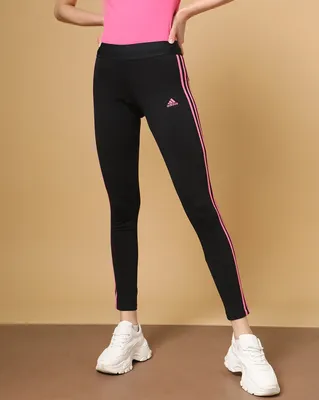 Kids Essentials Linear Logo Print Training Leggings by adidas Sportswear |  Look Again