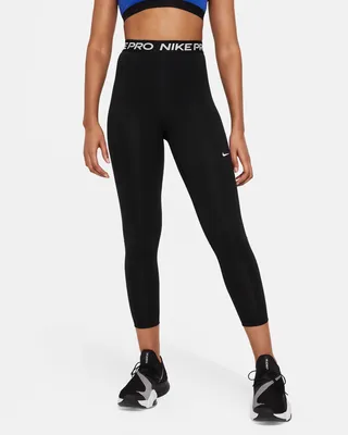 Nike Sportswear Essential Women's High-Waisted Leggings XS (Black/White) at  Amazon Women's Clothing store