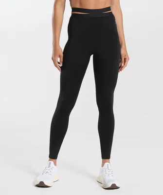 Nike Training Dri-FIT One Tight Glitter Leopard Pack leggings in black |  ASOS