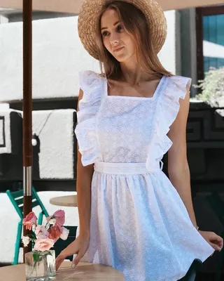 Мы создаем твой образ. on Instagram: “Легкое и очаровательно-красивое летнее  платье с прошвой из натурального хлопка. 🤗 Размер one s… | White dress,  Fashion, Dress