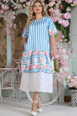 Легкое летнее платье (арт. 43426) ♡ интернет-магазин Gepur