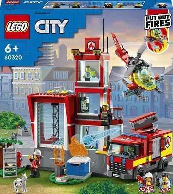 60320 LEGO® City Fire Пожарная часть цена | hansapost.ee