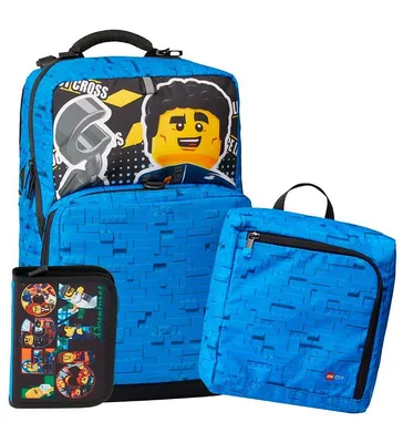 LEGO Unisex Brick Backpack, Red - Walmart.com