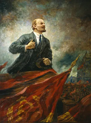 Картина «В.И. Ленин на трибуне»