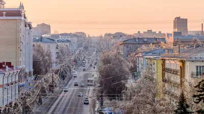 Фото проспекта Ленина в Чебоксарах ледяной зимой 2019 | Фото проект  Панорамы Чебоксар - Лучшие фотографии Чебоксар и окрестнойстей