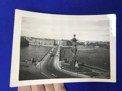 Ленинград. Мост Строителей.. Фото С.Г.Бамунер