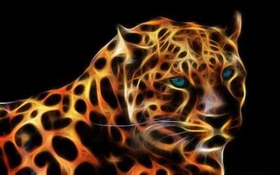Огненный леопард - 66 фото