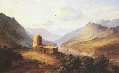 Файл:Paintings by Mikhail Lermontov, 1837.jpg — Википедия