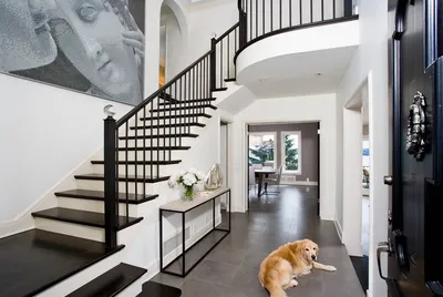 Красивые лестницы в доме - 65 фото