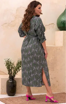 Женское Летнее платье в горошек из штапеля купить в онлайн магазине -  Unimarket