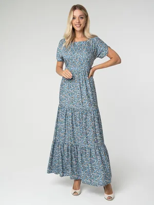 Женское летнее платье из штапеля А-Дина Текс купить, отзывы, фото, доставка  - ОКЕАН-СП