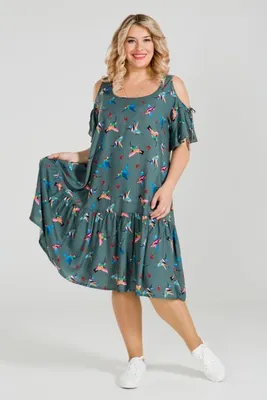 Платье Платья для полных женщин Женские платья летние больши… SPARADA  8281370 купить в интернет-магазине Wildberries