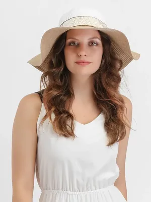 Шляпа женская летняя 04, Mon Amour белая 55-57 - купить в Москве, цены на  Мегамаркет