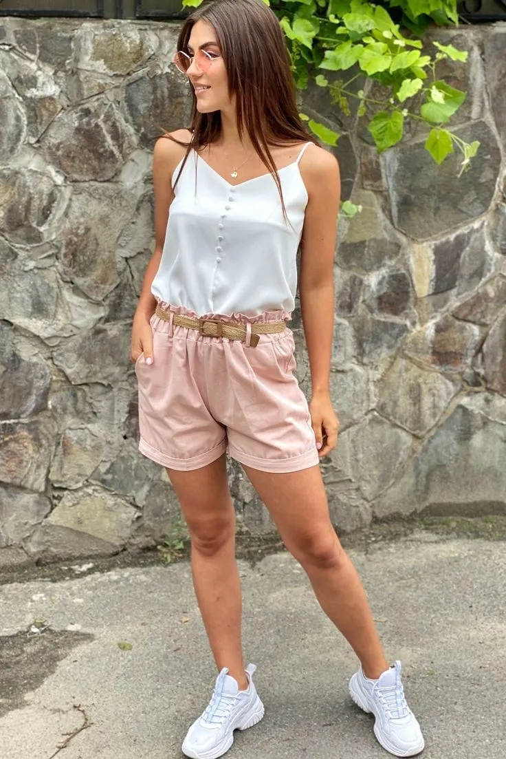Женские летние шорты с плетеным поясом | Fashion, Womens shorts, Womens fashion Женские летние шорты с плетеным поясом | Fashion, Womens shorts, Womens fashion