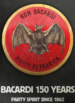 Летучая мышь. История логотипа Bacardi | Смесь | Дзен