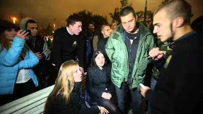 Подростки подрались с активистами «Лев против» в центре Москвы - Мослента
