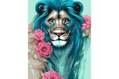 Картина Лев / Lion ⋆ Art Boutique