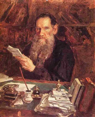 Репин: создание мифа о Толстом - Музей Академии Художеств