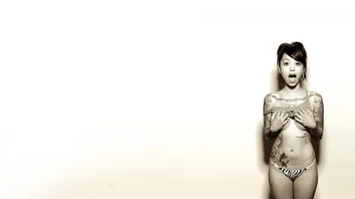 обои : женщины, Татуировка, Леви Тран, сепия, модель, открытый рот 1920x1080 - Buran1997 - 1377245 - красивые картинки - WallHere