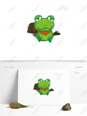 Нарисованные от руки лягушки животных коммерчески доступные элем  изображение_Фото номер 732215820_PSD Формат изображения_ru.lovepik.com