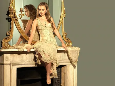 Лили Коллинз, платье, модель, ноги, скумбрия, секси, камин, 2019, ступни актрисы, HD обои | Пикпикселей