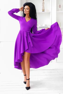 Платье Аиша (лиловый) фирмы UNIGMA купить по цене 2600 руб – интернет  магазин Юнигма