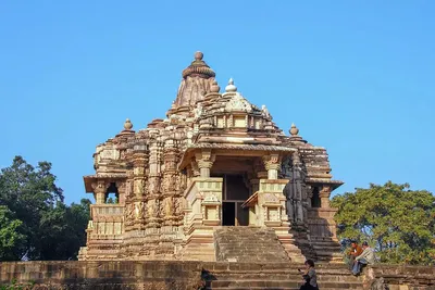 Храмове Khajuraho. Khajuraho храмове (еротични храмове khajuraho). Западна  група - вътрешно ограждане