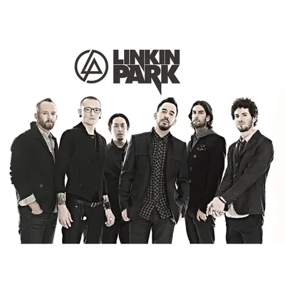 Плакат Linkin Park (фото группы на белом фоне) - купить плакат с группой Linkin  Park в Киеве, цены в Украине - интернет-магазин Rockway