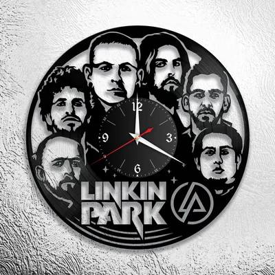ᐉ Часы настенные Linkin Park 0664 из виниловой пластинки