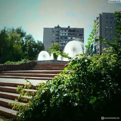Верхний парк, Липецк - «Красивый парк, виды на другой берег Воронежа,  необычные скульптуры. Много фото!» | отзывы