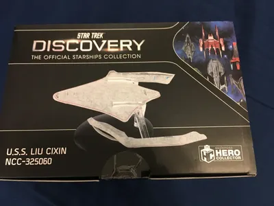 Eaglemoss Star Trek USS Liu CIXIN NCC 325060 Открытие коллекционера героев — НОВИНКА | eBay