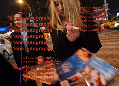 Людивин Санье подписала фото 8x10 - Точное доказательство - Бассейн, Любовное преступление | eBay