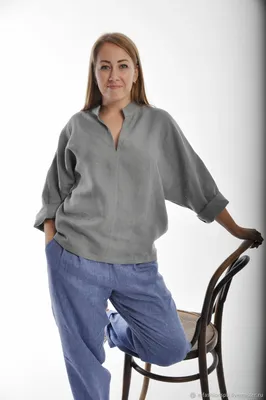 Льняная рубашка женская оверсайз In Linen 12569126 купить за 3 842 ₽ в  интернет-магазине Wildberries