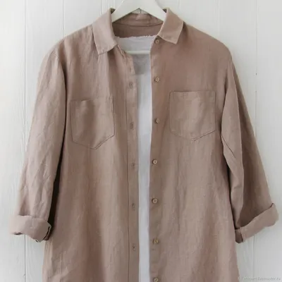 Льняная рубашка женская классическая In Linen 26831991 купить за 3 706 ₽ в  интернет-магазине Wildberries