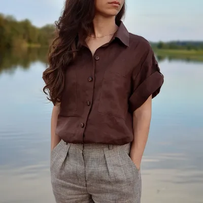 Женские рубашки льняные рубашки: купить льняную рубашку в Украине в  интернет-магазине issaplus.com недорого