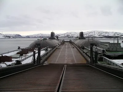 Атомная ПОДВОДНАЯ ЛОДКА АКУЛА на видео - самая большая субмарина ∞ Лагуна  акул