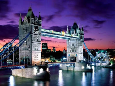 Ночные Города, Тауэрский Мост, Лондон - заставка на рабочий стол | Лучшие  Бесплатные картинки