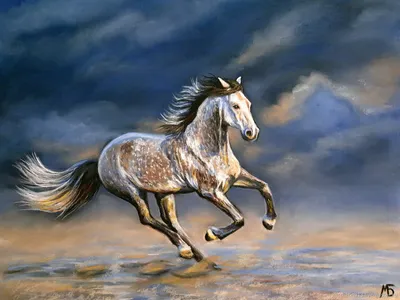 Картина с лошадью \